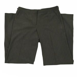 Calvin Klein Brown Pin Stripe Pants Size 10